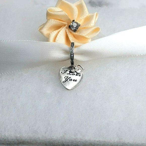 Pandora Jewelry - Authentic Pandora "I Love You Forever" dangle Sterling Silver SPECIAL 925